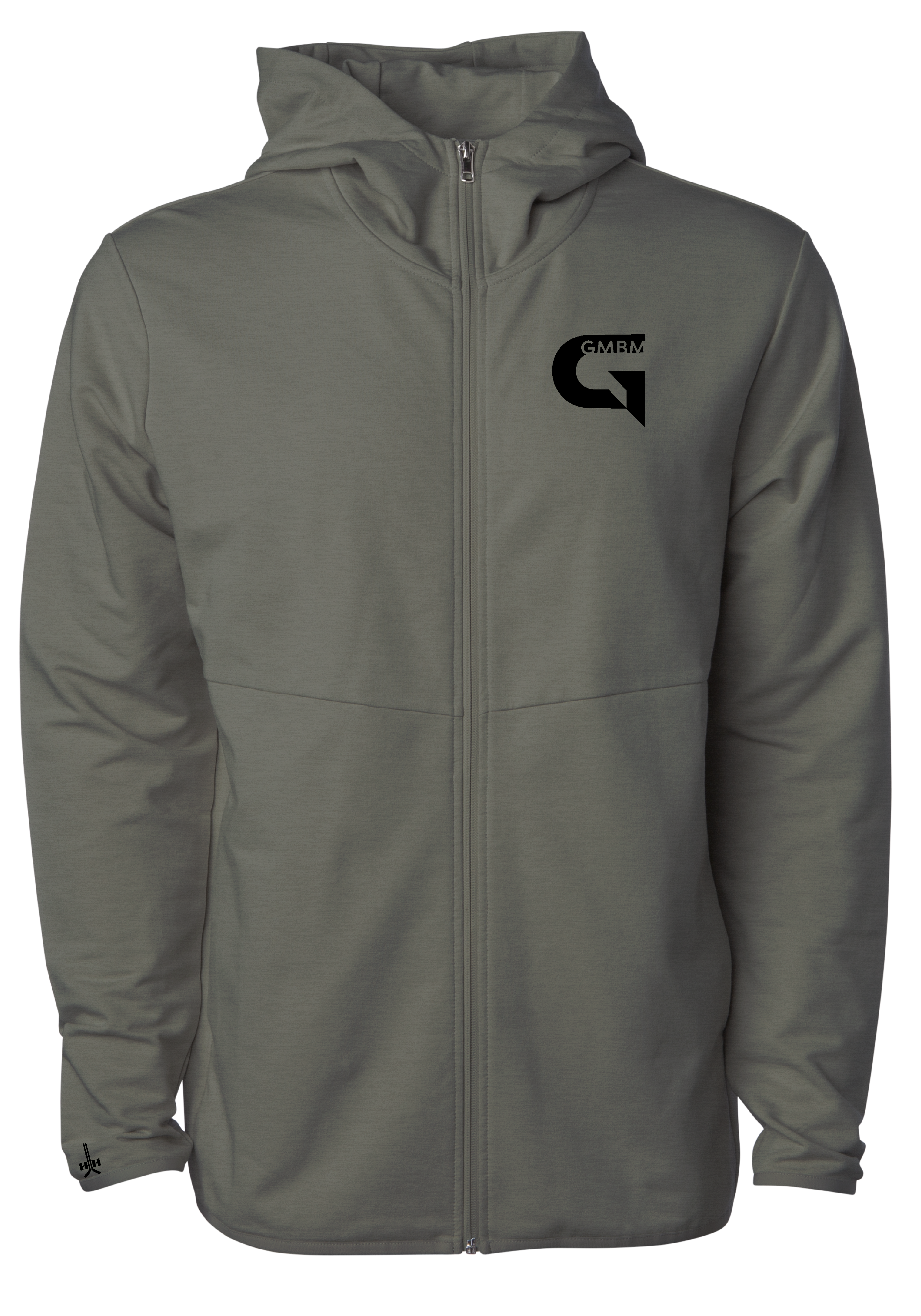 GMBM SCUBA-NECK STRETCH HOODIE