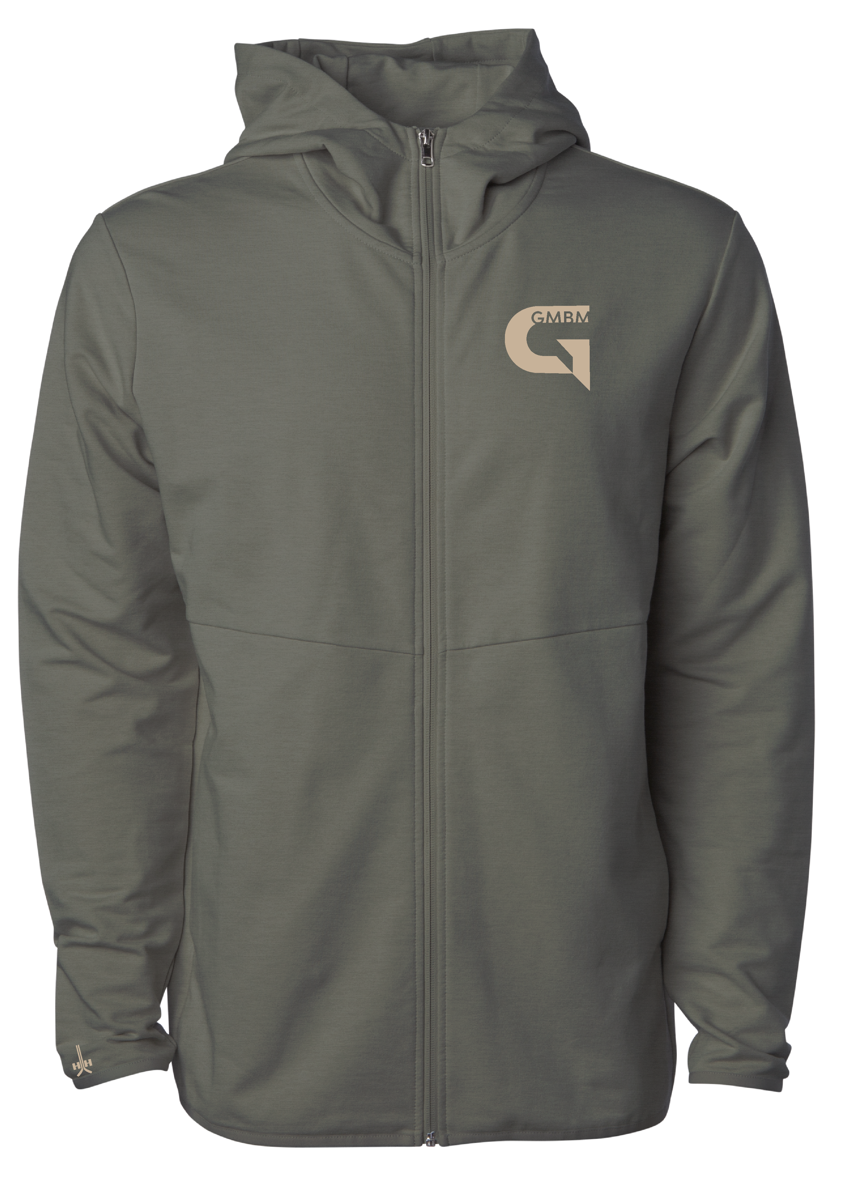 GMBM SCUBA-NECK STRETCH HOODIE