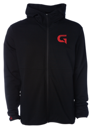 GMBM SCUBA-NECK STRETCH HOODIE