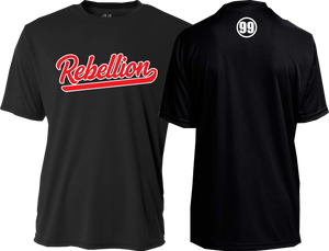 REBELLION SCRIPT PERFORMANCE TEE YOUTH